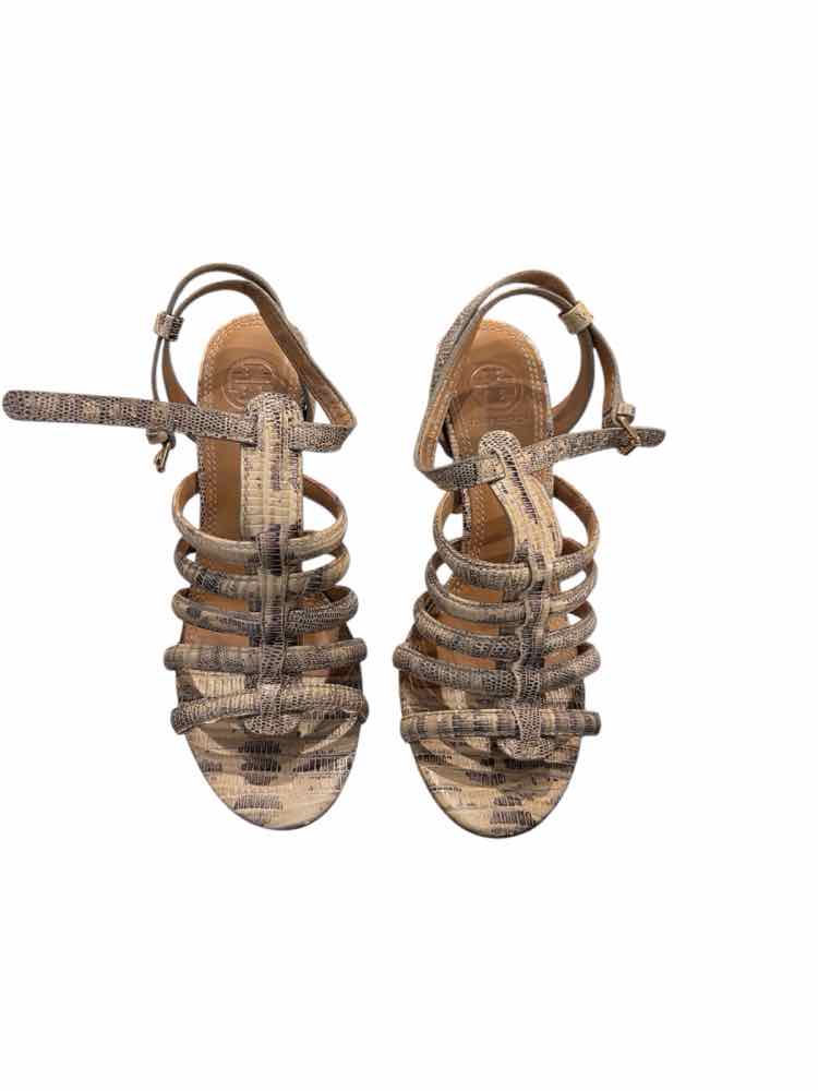 Tory Burch Snake Print Size 6 1/2 Shoes