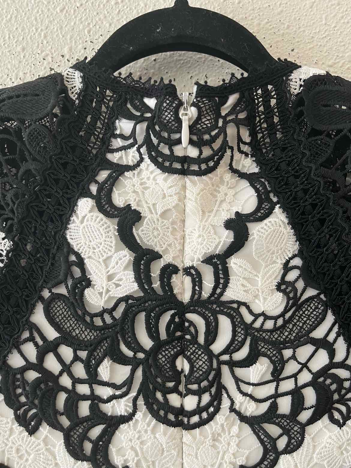 Alexis Black and white Size M Dress