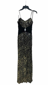Fiesta Black/Gold Size M Formal