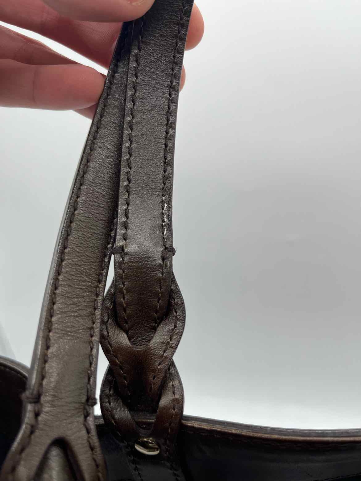 Gucci green and brown Handbag