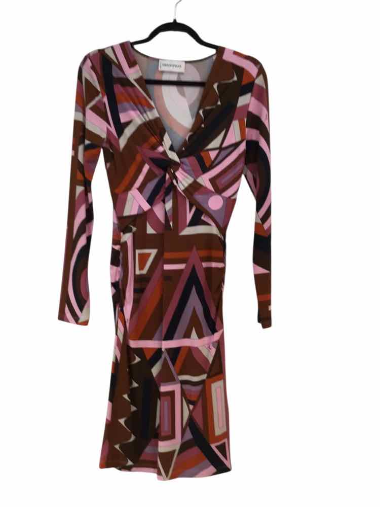 Emilio Pucci Pink and Multi Size 44 Dress