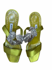 Manolo Blahnik Chartreuse Size 38 Shoes