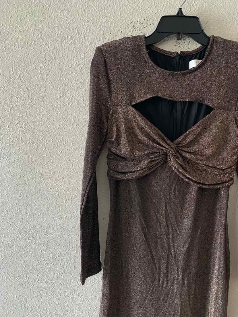 ASTR the label Black & Gold Size M Dress