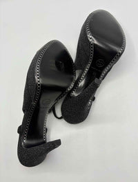 Chanel Black and Grey Size 38 Shoes