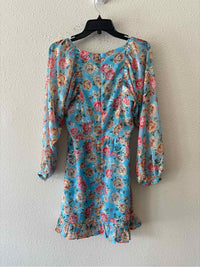 Adelyn Rae Aqua Multi Size S Dress