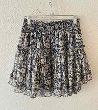 Misa Navy and Beige Size XS Skirt