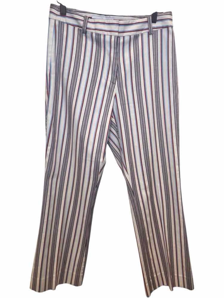 Derek Lam 10 Crosby White Blue & Red Size 2 Pants
