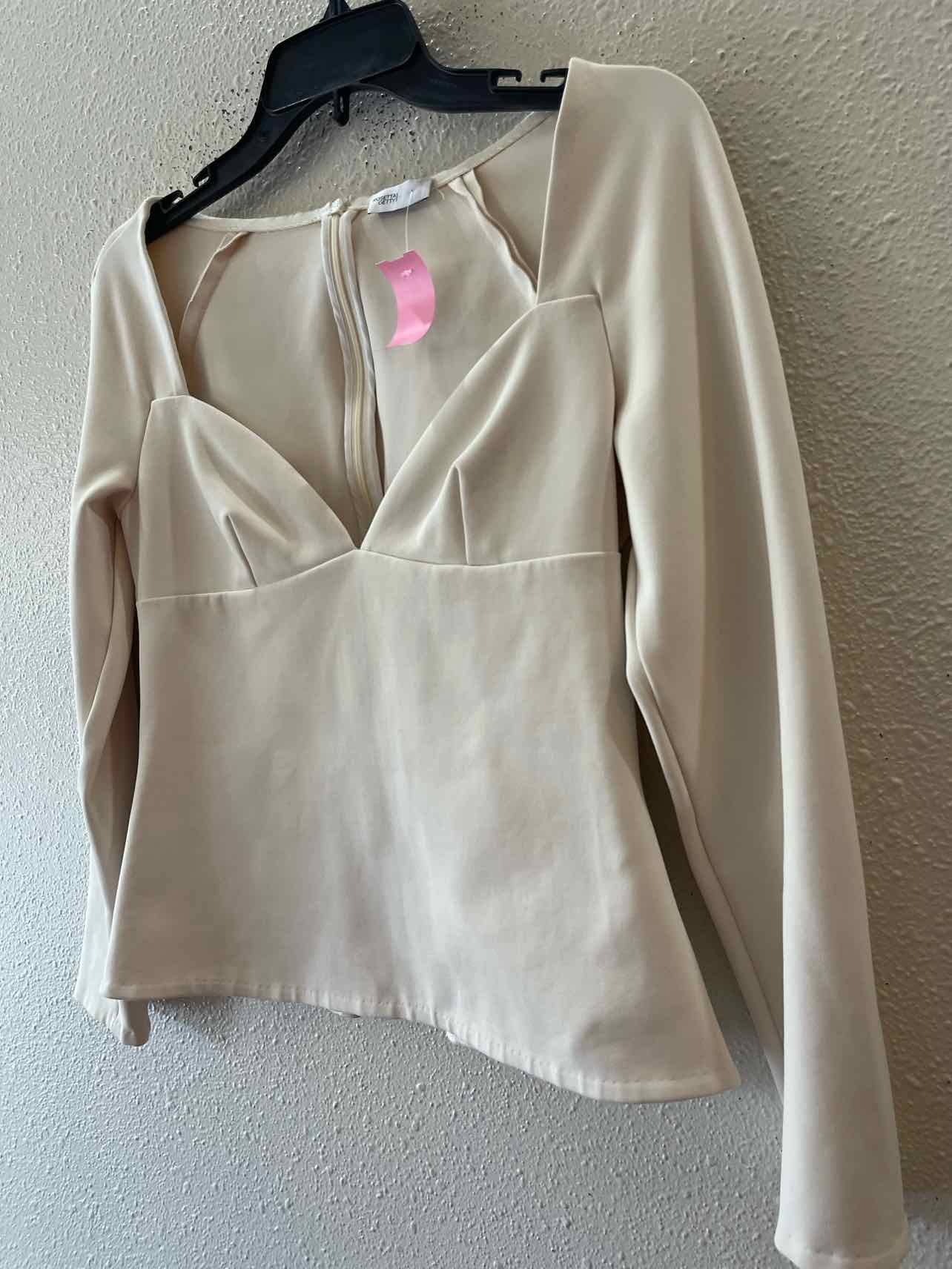 Rosetta Getty Cream Size M Shirt