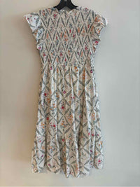 Karlie Ivory Multi Size L Dress