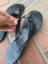 Tory Burch Black Size 7 Sandals
