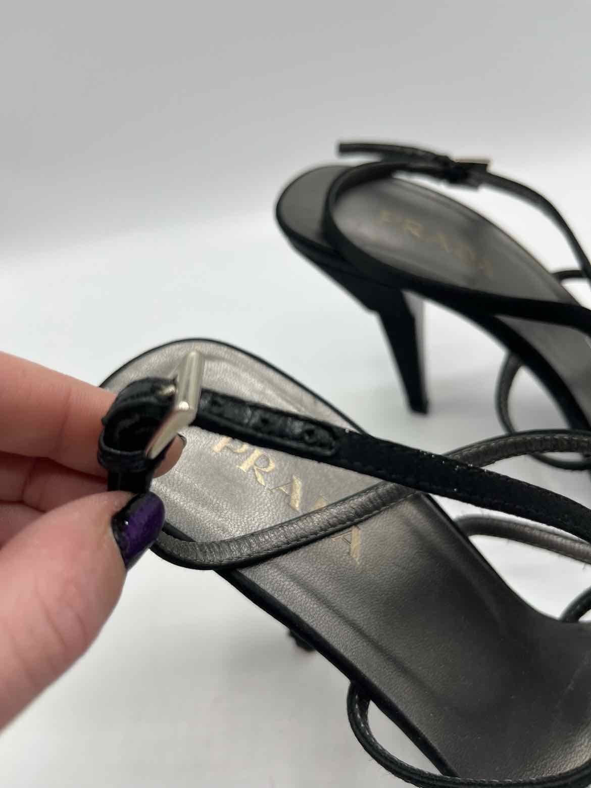 Prada Black Size 39.5 Shoes