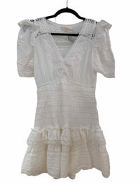 Love Shack Fancy White Size S Dress