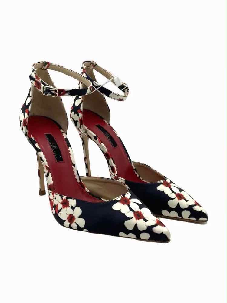 Carolina Herrera navy white red Size 38 Shoes