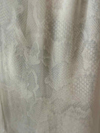 White House Black Market Ecru and Tan Size 8 Shirt