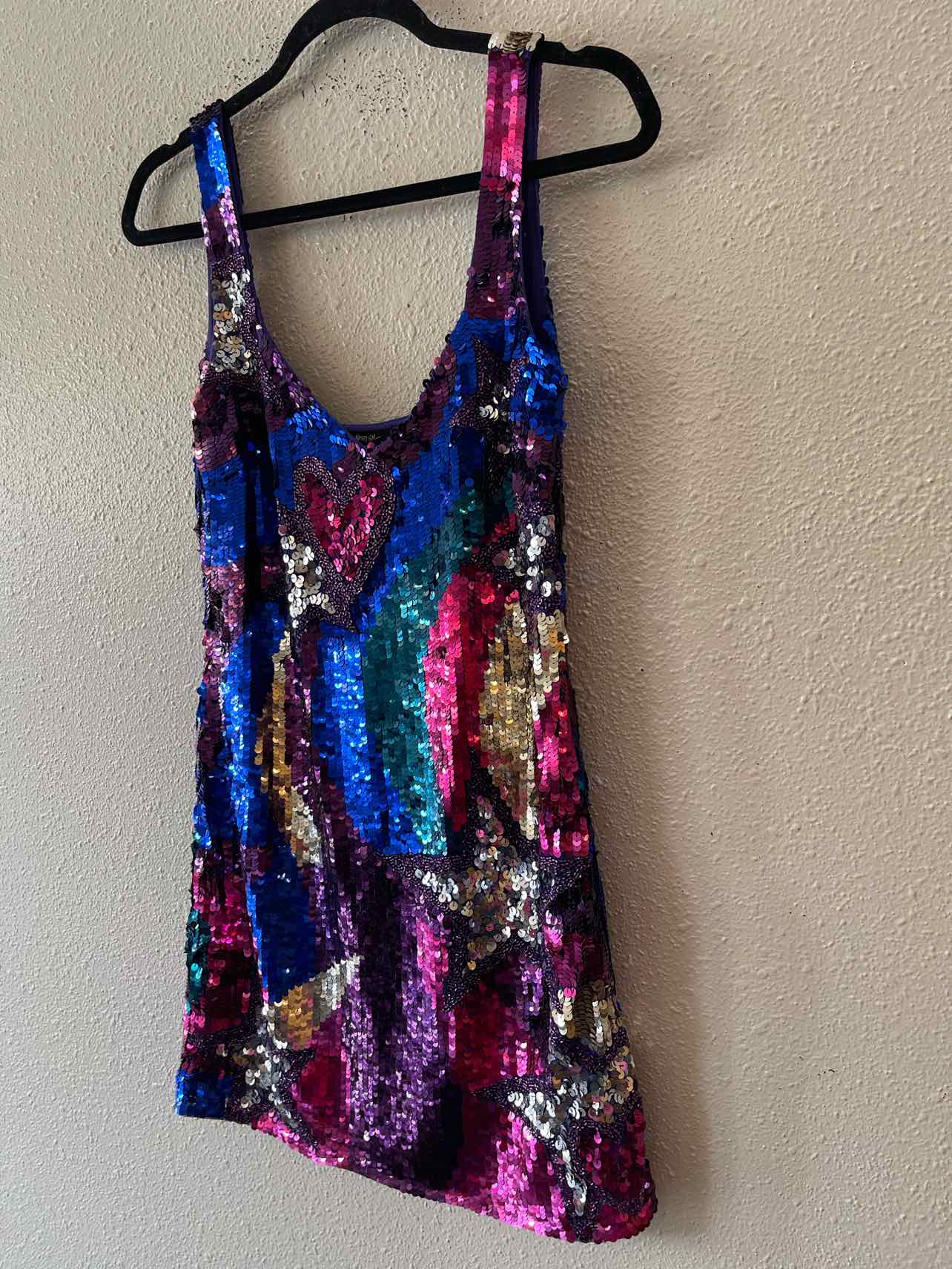 Nasty Gal Purple Multi Size 2 Dress