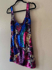 Nasty Gal Purple Multi Size 2 Dress