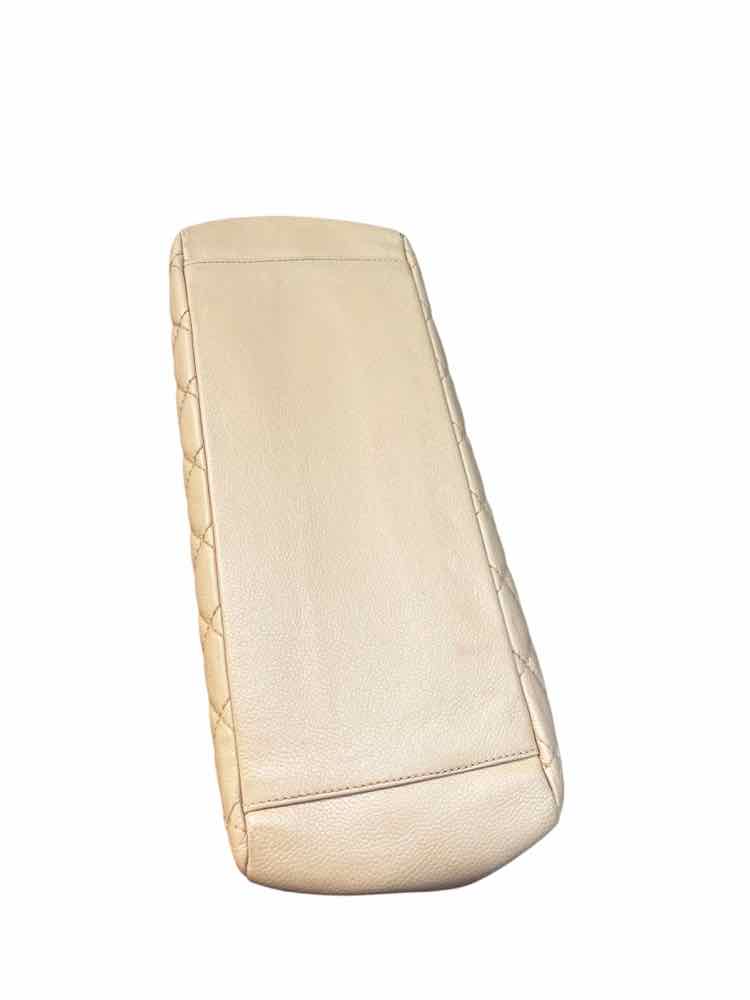 Chanel Grand Shopping Tote Beige Handbag