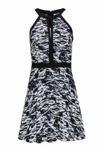 Parker Black Multi Size M Dress