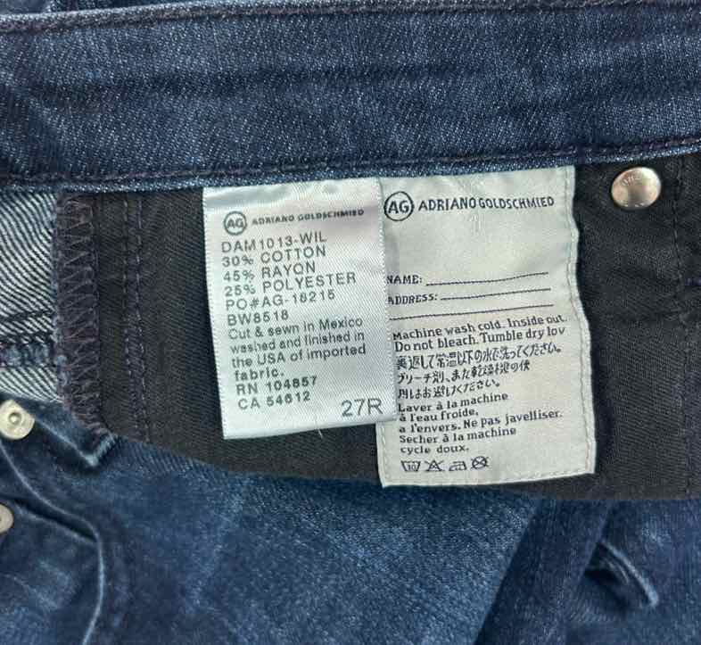 adriano goldschmied Dark Wash Size 27R Jeans
