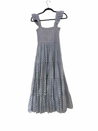 Krewe Du Q Blue and White Size XS/S Dress