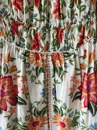 farm rio White Multi Size S Dress