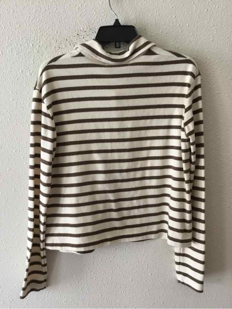 Wyeth Cream and Brown Size XS Shirt