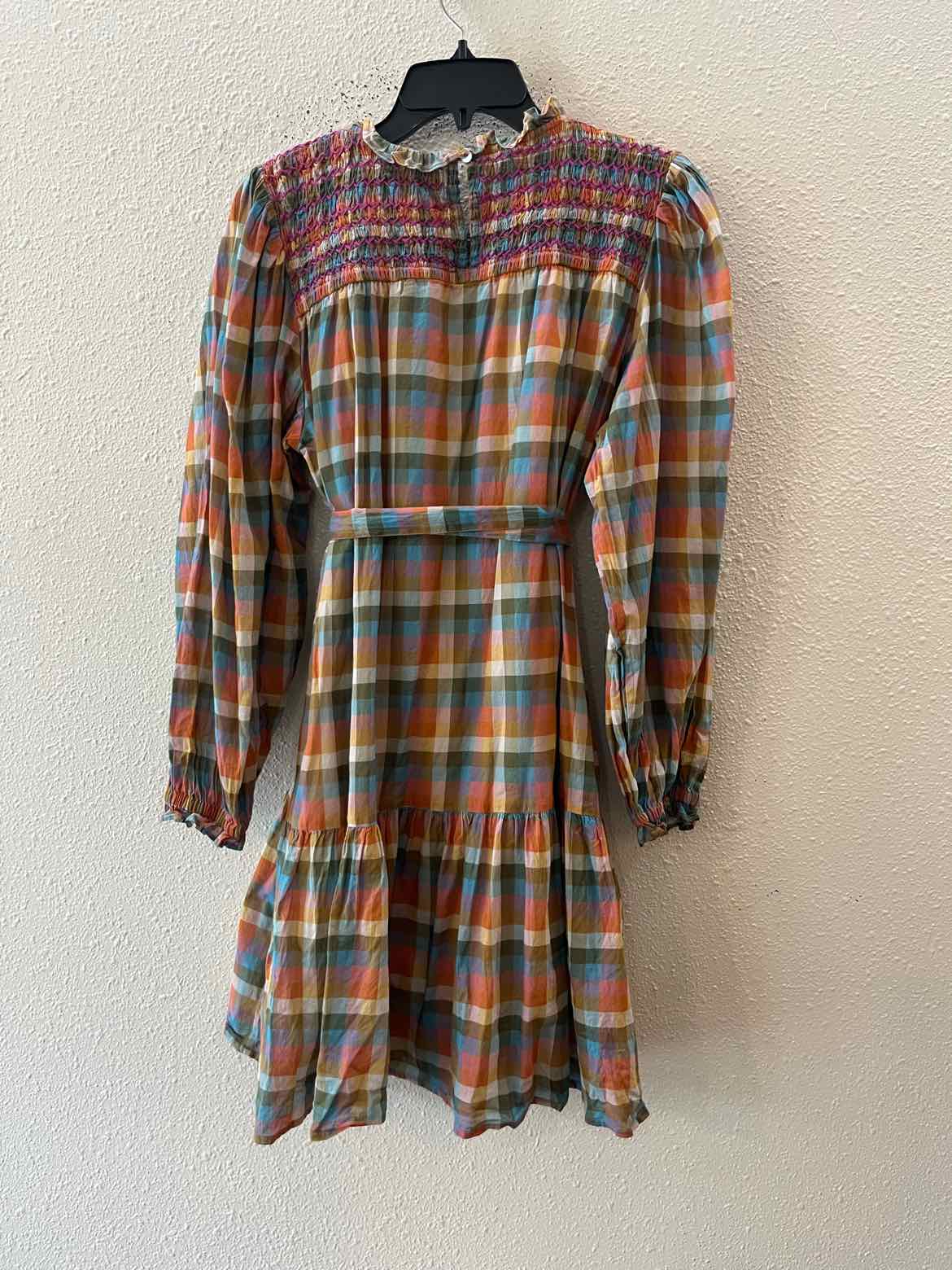 Olivia James Orange Multi Size L Dress