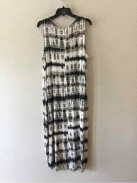 Bryn Walker White and Grey Size XL Dress