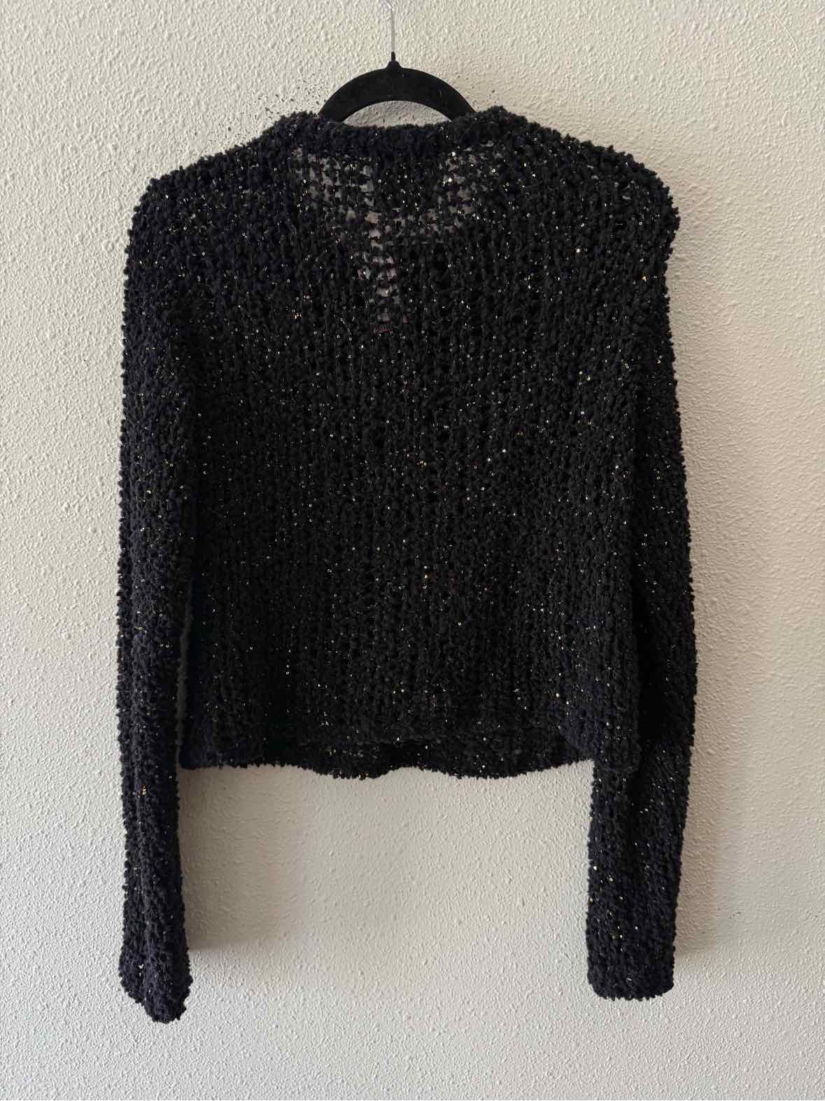 (nude) Black and Gold Size 38 Sweater
