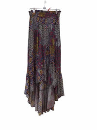 Dhruv Kapoor Black & Multi Size S Skirt