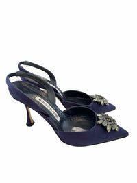 Manolo Blahnik Navy Size 36 Shoes