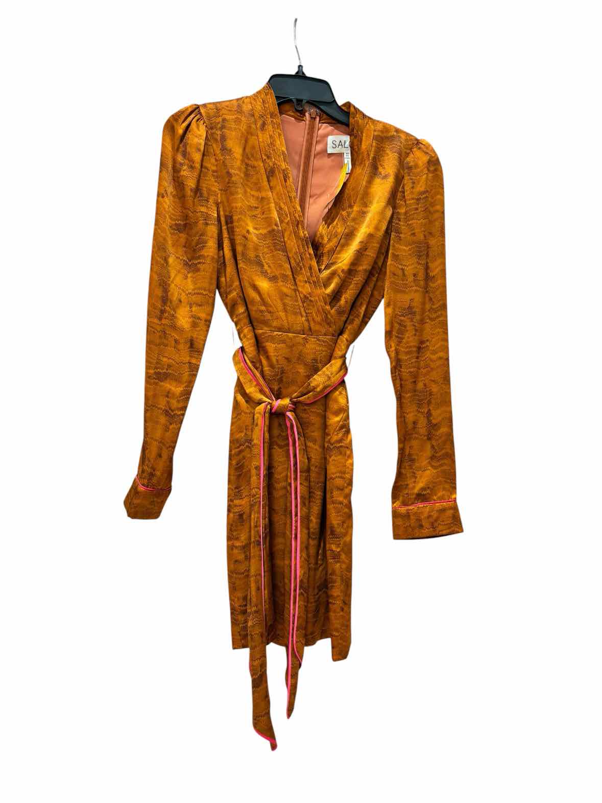 Saloni Orange/Pink Size 2 Dress