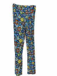 Emilio Pucci Blue Orange Yellow Size 42 Pants