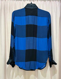 rag & bone Black and blue Size XXS Shirt