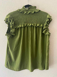 Gilner Farrar Olive Green Size L Shirt