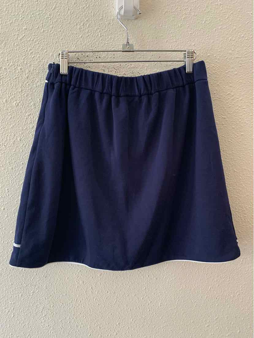 Entro Navy and White Size L Skirt
