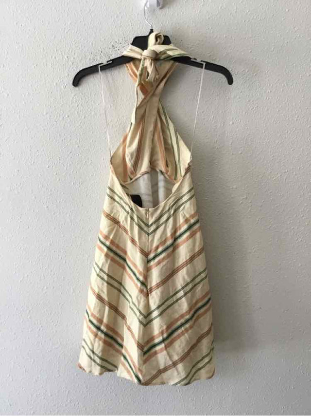 Zara Butter Yellow Multi Size XS Dress