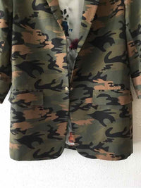 Vilagallo Camo Size 38 Blazer