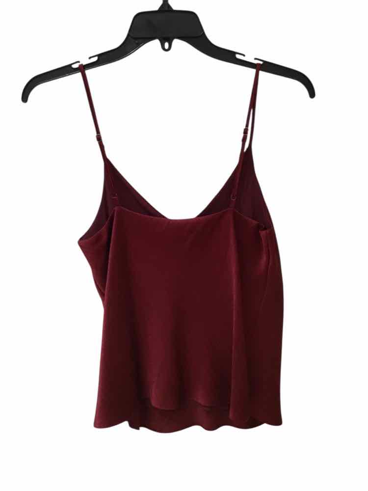 Reformation Dark Red Size S Shirt