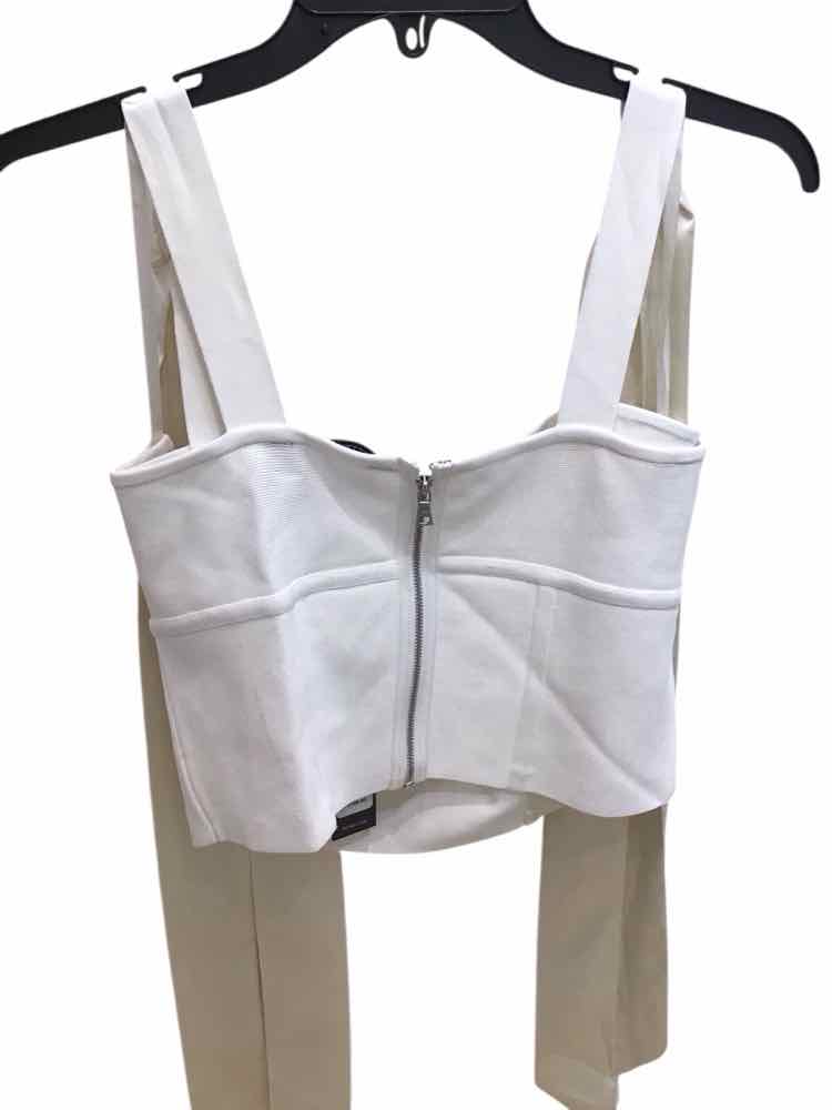 BCBGMax Azria White Size M Shirt