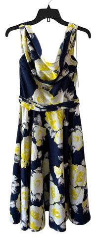 Iconic by Unique Vintage navy multi Size M Dress