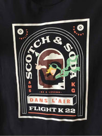 Scotch & Soda Black Multi Size XS Shirt