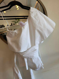 Stella Jean White Size 40 Shirt