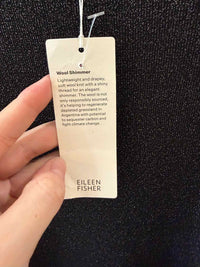 Eileen Fisher Black Size XS Shirt