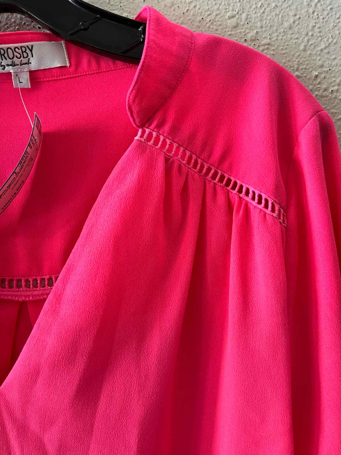 CROSBY by mollie burch Hot Pink Size L Shirt