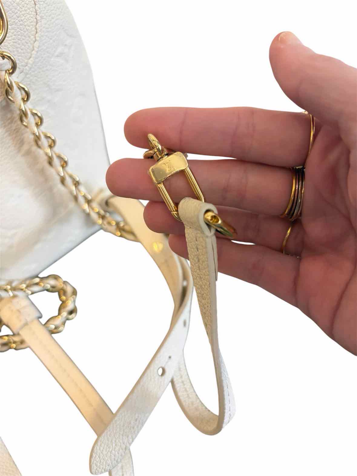 Louis Vuitton Backup Backpack Cream Handbag