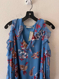 alice + olivia Blue Multi Size S Dress
