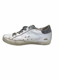 Golden Goose White and Gold Size 37 Shoes