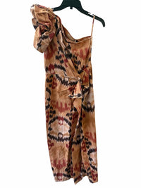 ULLA JOHNSON Brown and Tan Size S Dress