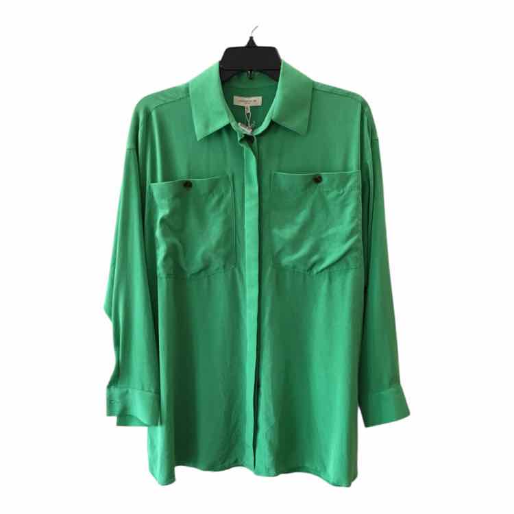 Lafayette 148 Green Size XS/S Shirt
